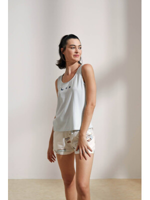 Купить Хлопковый комплект из майки и шорт HAYS 36117 в Украина в Lingerie.ua - Одяг для дому та відпочинку, Фото 10