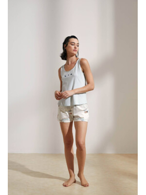 Купить Хлопковый комплект из майки и шорт HAYS 36117 в Украина в Lingerie.ua - Одяг для дому та відпочинку, Фото 8