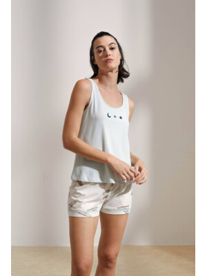 Купить Хлопковый комплект из майки и шорт HAYS 36117 в Украина в Lingerie.ua - Одяг для дому та відпочинку, Фото 7