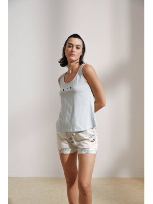 Купить Хлопковый комплект из майки и шорт HAYS 36117 в Украина в Lingerie.ua - Одяг для дому та відпочинку, Фото 3