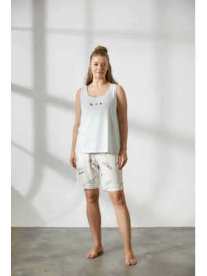 Купить Хлопковый комплект из майки и шорт HAYS 36147 в Украина в Lingerie.ua - Одяг для дому та відпочинку, Фото 1