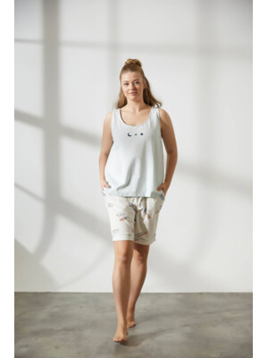 Купить Хлопковый комплект из майки и шорт HAYS 36147 в Украина в Lingerie.ua - Одяг для дому та відпочинку, Фото 12