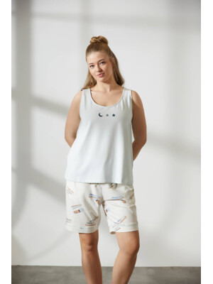 Купить Хлопковый комплект из майки и шорт HAYS 36147 в Украина в Lingerie.ua - Одяг для дому та відпочинку, Фото 10