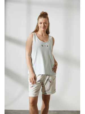 Купить Хлопковый комплект из майки и шорт HAYS 36147 в Украина в Lingerie.ua - Одяг для дому та відпочинку, Фото 9