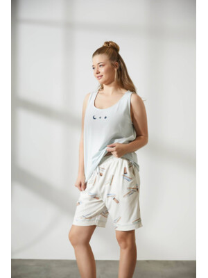 Купить Хлопковый комплект из майки и шорт HAYS 36147 в Украина в Lingerie.ua - Одяг для дому та відпочинку, Фото 7