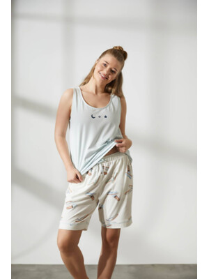 Купить Хлопковый комплект из майки и шорт HAYS 36147 в Украина в Lingerie.ua - Одяг для дому та відпочинку, Фото 6