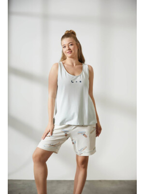 Купить Хлопковый комплект из майки и шорт HAYS 36147 в Украина в Lingerie.ua - Одяг для дому та відпочинку, Фото 5