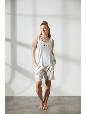 Купить Хлопковый комплект из майки и шорт HAYS 36147 в Украина в Lingerie.ua - Одяг для дому та відпочинку, Фото 4