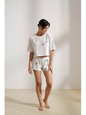 Купить Хлопковый комплект из футболки и шорт HAYS 36183 в Украина в Lingerie.ua - Одяг для дому та відпочинку, Фото 11