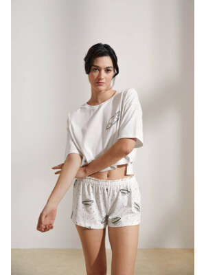 Купить Хлопковый комплект из футболки и шорт HAYS 36183 в Украина в Lingerie.ua - Одяг для дому та відпочинку, Фото 8