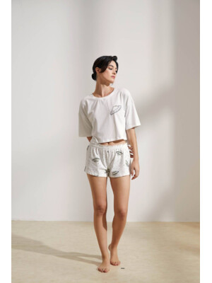 Купить Хлопковый комплект из футболки и шорт HAYS 36183 в Украина в Lingerie.ua - Одяг для дому та відпочинку, Фото 5