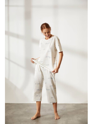 Купить Хлопковый комплект из футболки и капри HAYS 36246 в Украина в Lingerie.ua - Одяг для дому та відпочинку, Фото 9