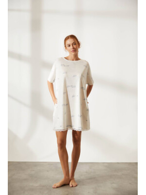 Купить Туника с коротким рукавом и кружевом HAYS 36429 в Украина в Lingerie.ua - Одяг для дому та відпочинку, Фото 1