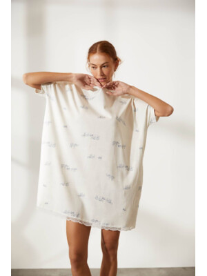 Купить Туника с коротким рукавом и кружевом HAYS 36429 в Украина в Lingerie.ua - Одяг для дому та відпочинку, Фото 3