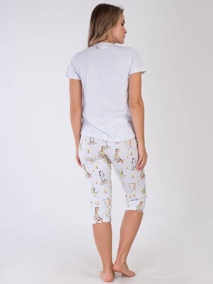 Купить Хлопковый комплект с капри VIENETTA 3100096172 в Украина в Lingerie.ua - Одяг для дому та відпочинку, Фото 8