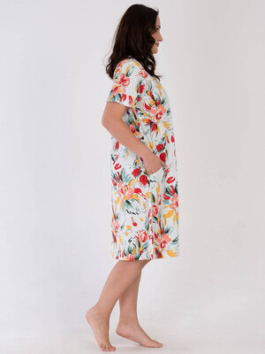 Купить Хлопковый халат на молнии VIENETTA 3100187519 в Украина в Lingerie.ua - Одяг для дому та відпочинку, Фото 5