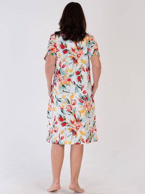 Купить Хлопковый халат на молнии VIENETTA 3100187519 в Украина в Lingerie.ua - Одяг для дому та відпочинку, Фото 6