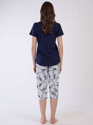 Купить Комплект женский из футболки и капри VIENETTA 3100361427 в Украина в Lingerie.ua - Одяг для дому та відпочинку, Фото 2