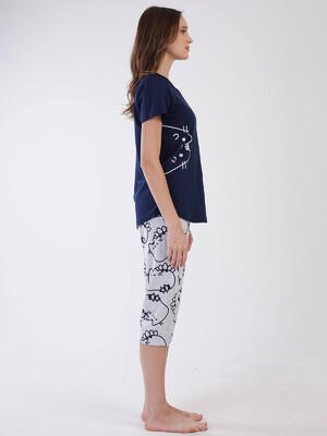 Купить Комплект женский из футболки и капри VIENETTA 3100361427 в Украина в Lingerie.ua - Одяг для дому та відпочинку, Фото 5