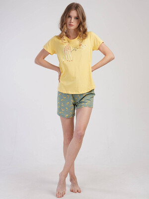 Купить Хлопковый комплект с шортами VIENETTA 3110295033 в Украина в Lingerie.ua - Одяг для дому та відпочинку, Фото 6