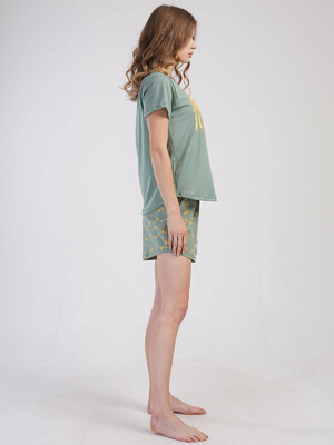 Купить Хлопковый комплект с шортами VIENETTA 3110295033 в Украина в Lingerie.ua - Одяг для дому та відпочинку, Фото 7