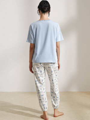 Купить Хлопковый комплект с брюками HAYS 36476 в Украина в Lingerie.ua - Одяг для дому та відпочинку, Фото 2