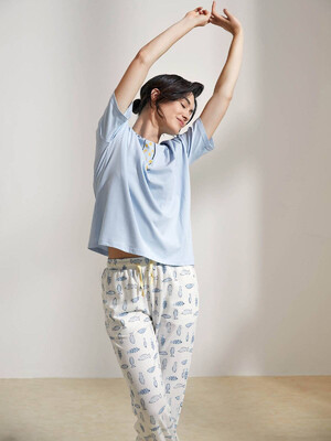 Купить Хлопковый комплект с брюками HAYS 36476 в Украина в Lingerie.ua - Одяг для дому та відпочинку, Фото 6