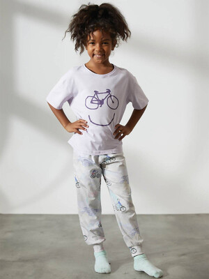 Купить Хлопковый комплект детский из футболки и брюк HAYS 36485 в Украина