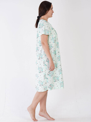 Купить Хлопковая ночная сорочка большого размера VIENETTA 1613890905 в Украина в Lingerie.ua - Одяг для дому та відпочинку, Фото 2