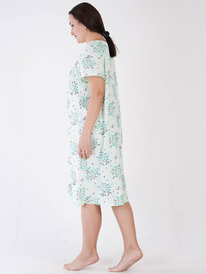 Купить Хлопковая ночная сорочка большого размера VIENETTA 1613890905 в Украина в Lingerie.ua - Одяг для дому та відпочинку, Фото 6