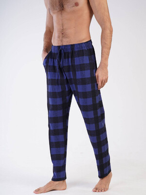 Купить Домашние хлопковые брюки в клетку VIENETTA MAN 3100970447 в Украина в Lingerie.ua - Одяг для дому та відпочинку, Фото 3