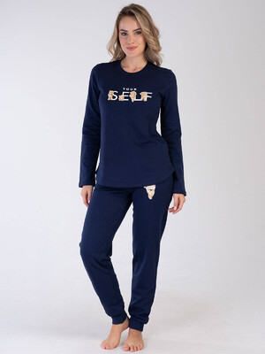 Купить Байковый комплект с длинным рукавом VIENETTA 3101450000 в Украина в Lingerie.ua - Одяг для дому та відпочинку, Видео