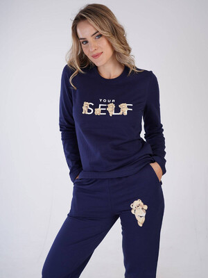 Купить Байковый комплект с длинным рукавом VIENETTA 3101450000 в Украина в Lingerie.ua - Одяг для дому та відпочинку, Фото 6