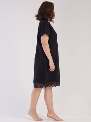 Купить Хлопковая ночная сорочка на пуговицах VIENETTA 3010380000 в Украина в Lingerie.ua - Одяг для дому та відпочинку, Фото 2