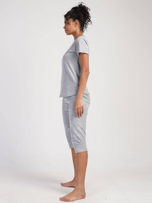 Купить Хлопковый комплект с капри VIENETTA 3111741980 в Украина в Lingerie.ua - Одяг для дому та відпочинку, Фото 5