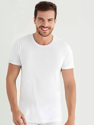 Футболка бамбуковая мужская с коротким рукавом SEVIM 9353