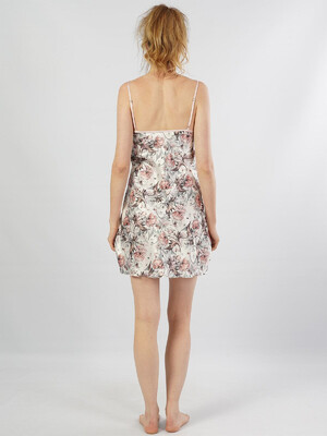 Купить Шелковый халат с коротким рукавом VIENETTA SATEEN 1609450000 в Украина в Lingerie.ua - Одяг для дому та відпочинку, Фото 4