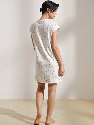 Купить Короткая хлопковая туника с разрезами HAYS 36469 в Украина в Lingerie.ua - Одяг для дому та відпочинку, Фото 4