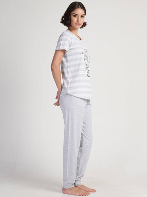 Купить Хлопковый комплект с брюками VIENETTA 3120330000 в Украина в Lingerie.ua - Одяг для дому та відпочинку, Фото 4