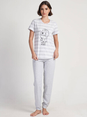 Купить Хлопковый комплект с брюками VIENETTA 3120330000 в Украина в Lingerie.ua - Одяг для дому та відпочинку, Фото 5