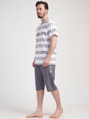 Купить Хлопковый комплект с капри GAZZAZ 3111181298 в Украина в Lingerie.ua - Одяг для дому та відпочинку, Фото 2