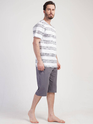 Купить Хлопковый комплект с капри GAZZAZ 3111181298 в Украина в Lingerie.ua - Одяг для дому та відпочинку, Фото 5