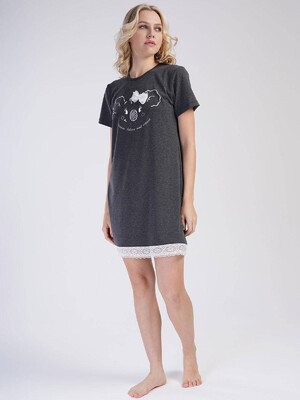 Купить Домашняя туника с коротким рукавом VIENETTA 4010150000 в Украина в Lingerie.ua - Одяг для дому та відпочинку, Фото 4