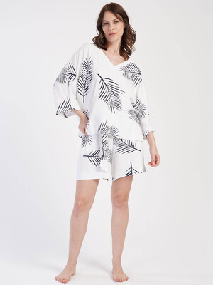 Купить Костюм из штапеля с шортами VIENETTA PLUS 3114682375 в Украина в Lingerie.ua - Одяг для дому та відпочинку, Фото 4