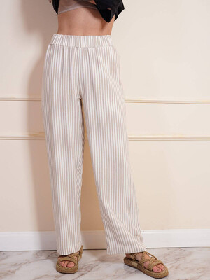 Купить Женские летние брюки в полоску VIENETTA PLUS 3114460035 в Украина в Lingerie.ua - Одяг для дому та відпочинку, Фото 1