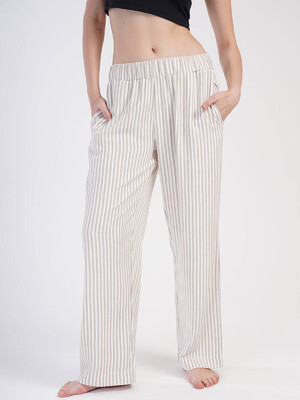 Купить Женские летние брюки в полоску VIENETTA PLUS 3114460035 в Украина в Lingerie.ua - Одяг для дому та відпочинку, Фото 3