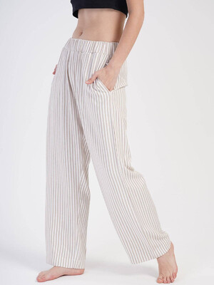 Купить Женские летние брюки в полоску VIENETTA PLUS 3114460035 в Украина в Lingerie.ua - Одяг для дому та відпочинку, Фото 6