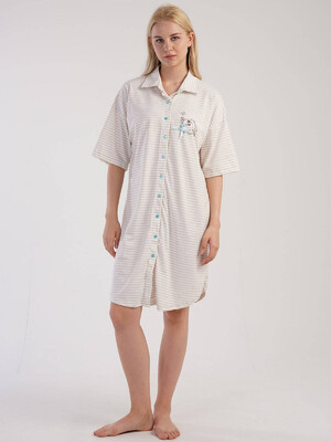 Купить Халат сорочка з коротким рукавом VIENETTA 3032360000 в Украина