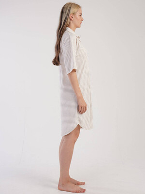 Купить Халат рубашка с коротким рукавом VIENETTA 3032360000 в Украина в Lingerie.ua - Одяг для дому та відпочинку, Фото 3