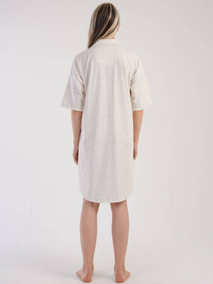 Купить Халат рубашка с коротким рукавом VIENETTA 3032360000 в Украина в Lingerie.ua - Одяг для дому та відпочинку, Фото 4